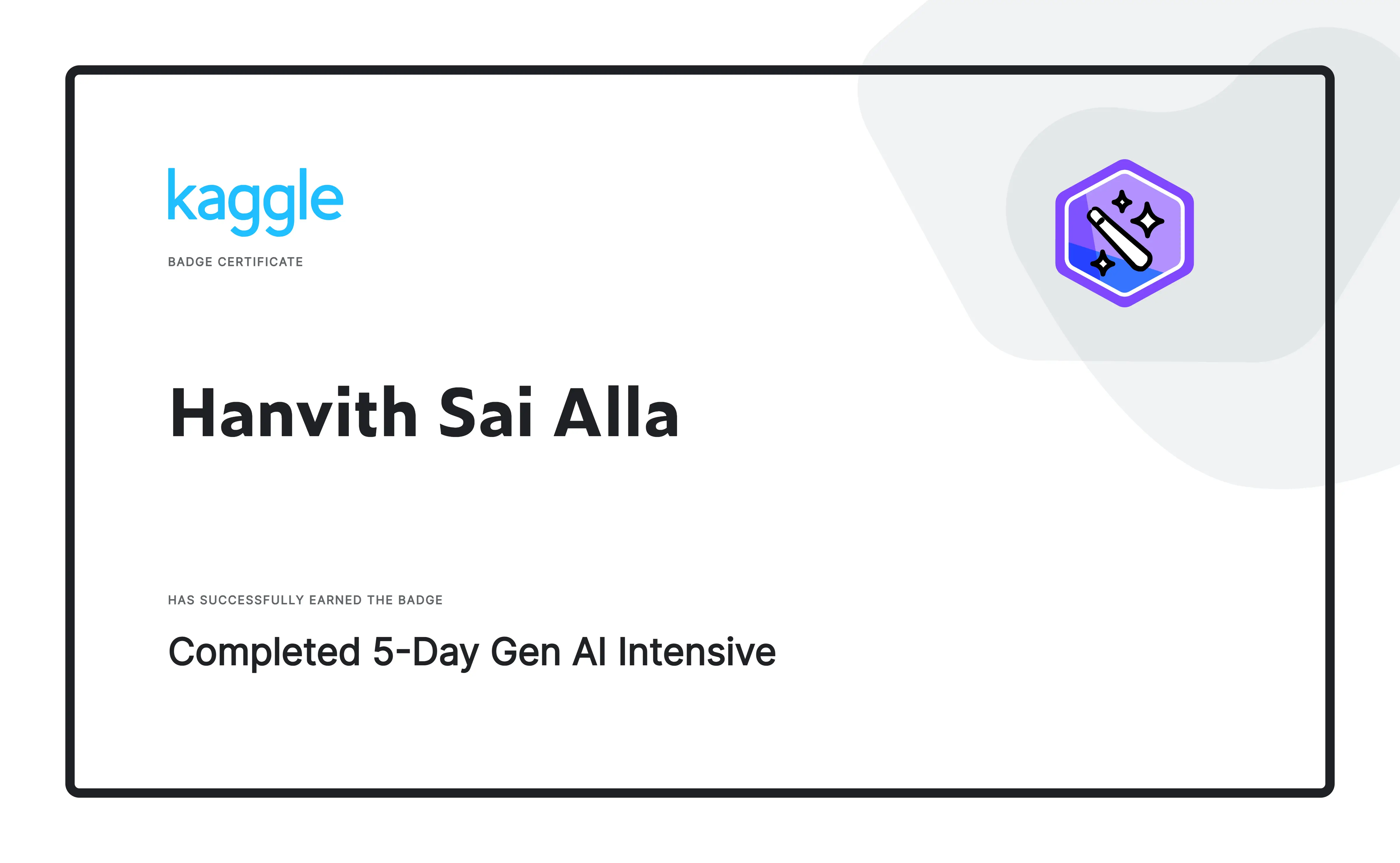 5-Day Gen AI Intensive